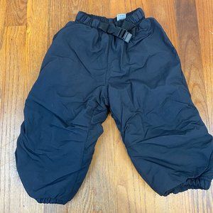 REI Toddler Snow Pants Snow Bibs Black Size 2T